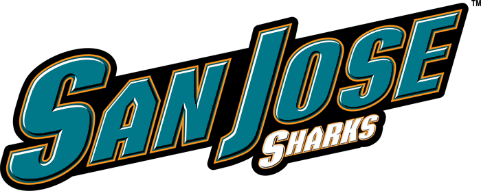 San Jose Sharks 2007-Pres Wordmark Logo v2 iron on heat transfer